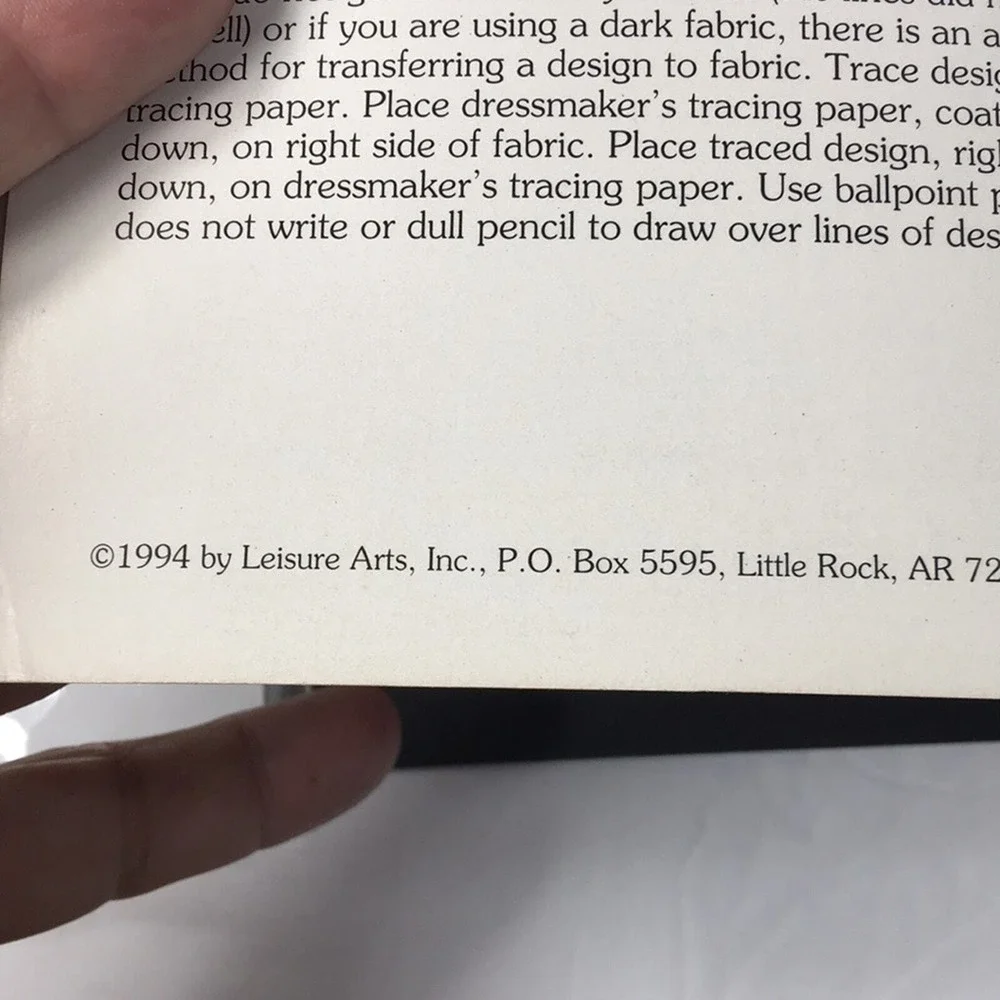 Leisure Arts vintage 1994